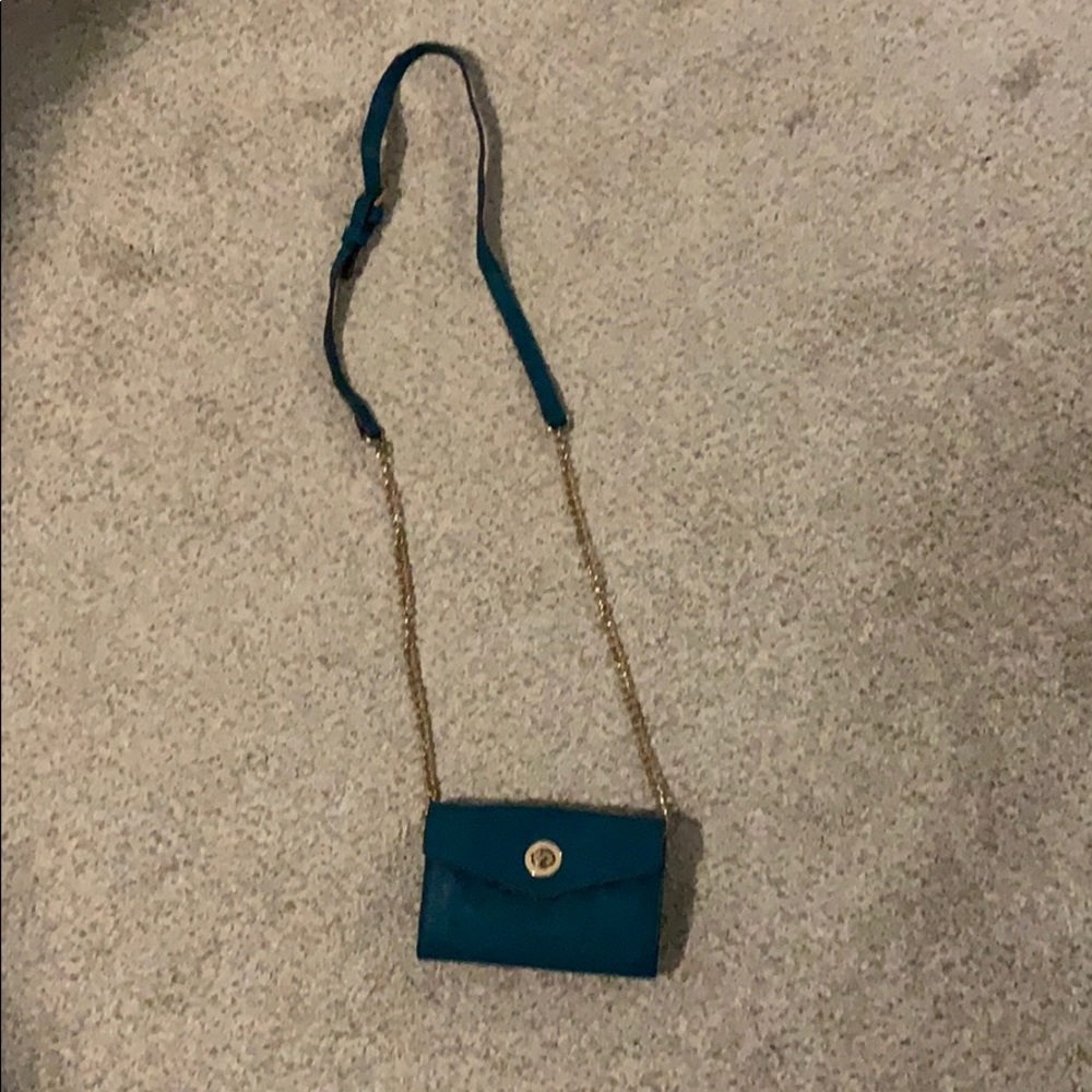Teal Crossbody Purse